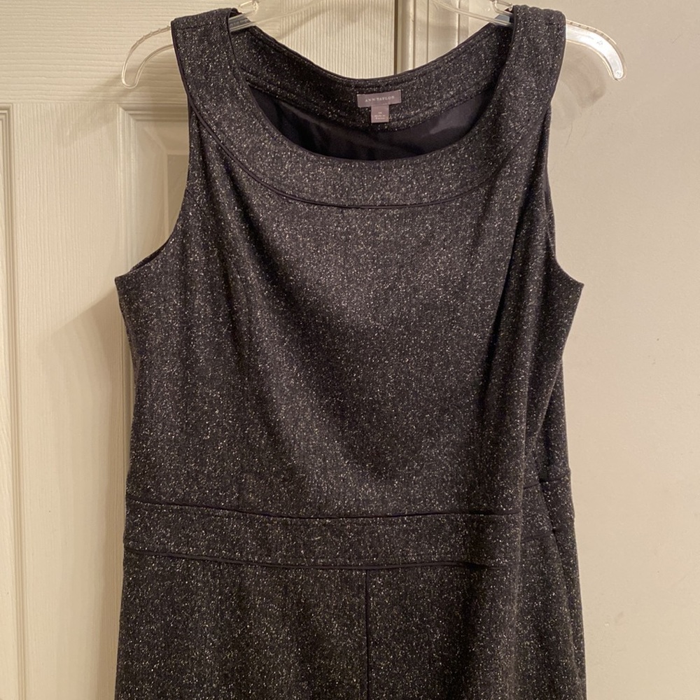 Ann Taylor tweed sleeveless dress - Picture 2 of 7